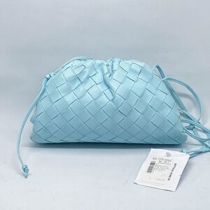 Bottega Veneta Pouch Mini Intrecciato leather clutch